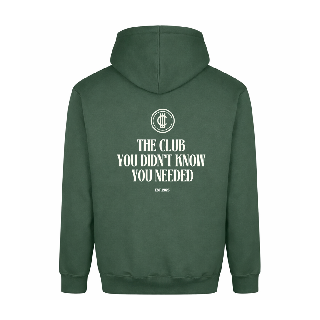 The CW Club Hoodie- Moss Green