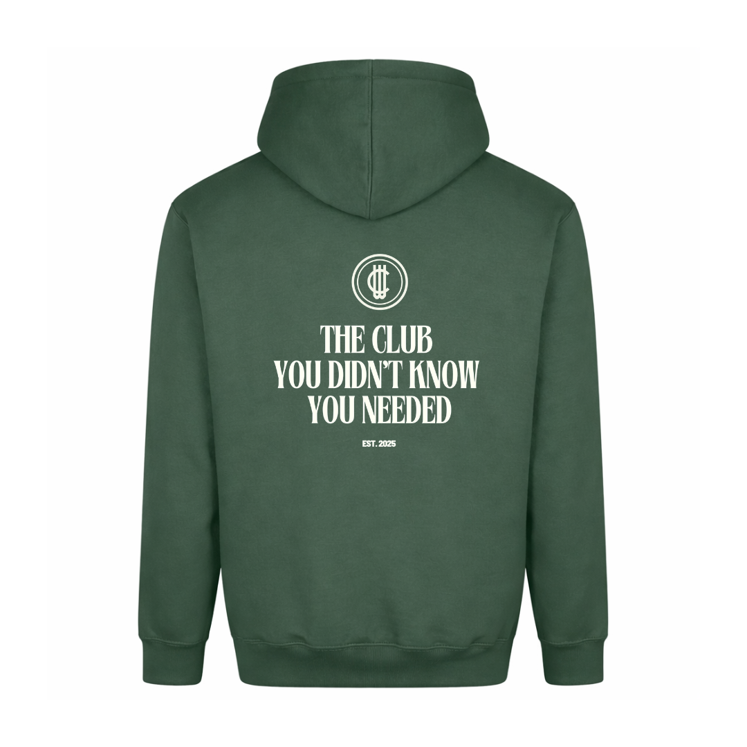 The CW Club Hoodie- Moss Green