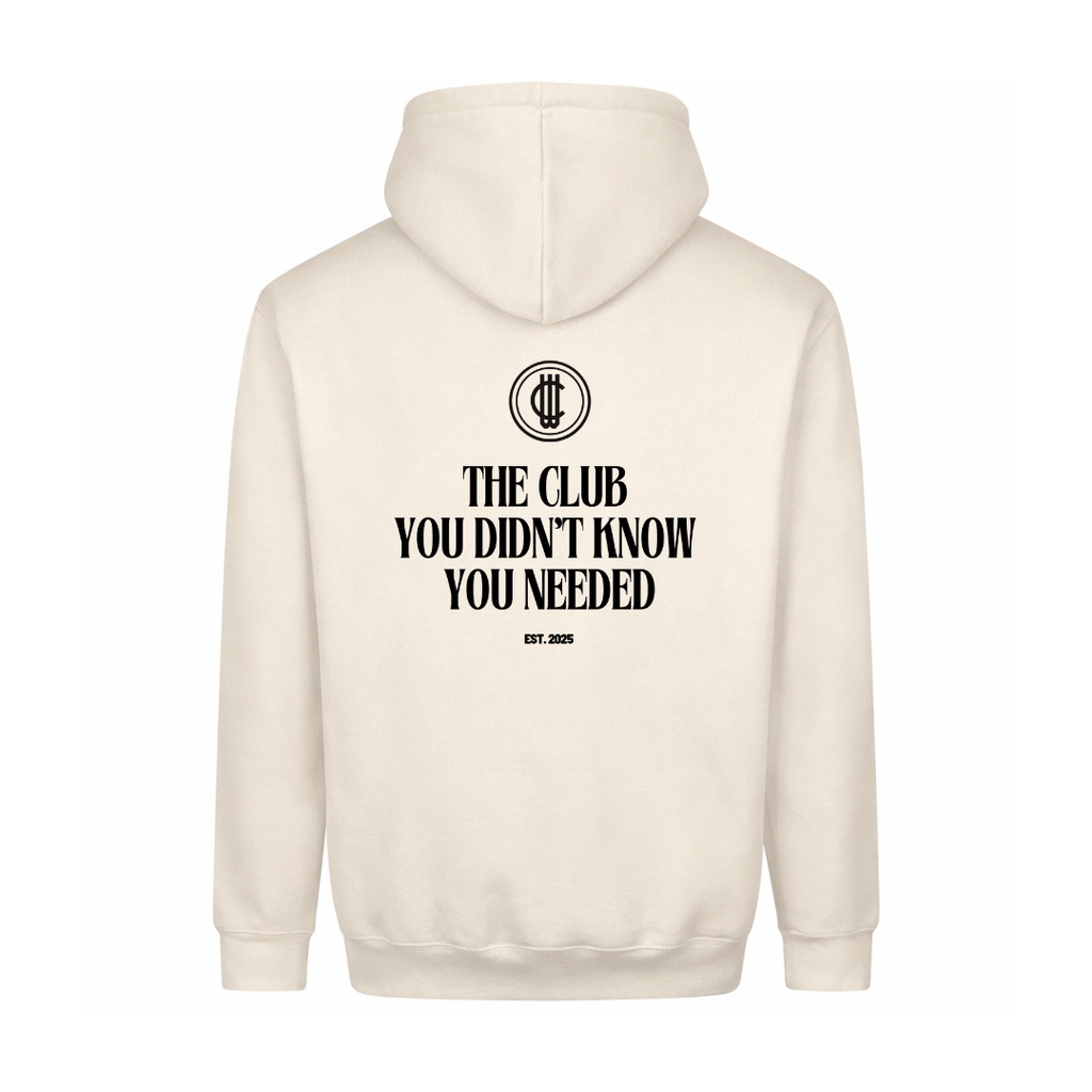 The CW Club Hoodie- Stone