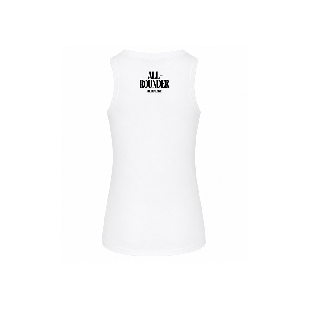 The Summer Innings Vest- White