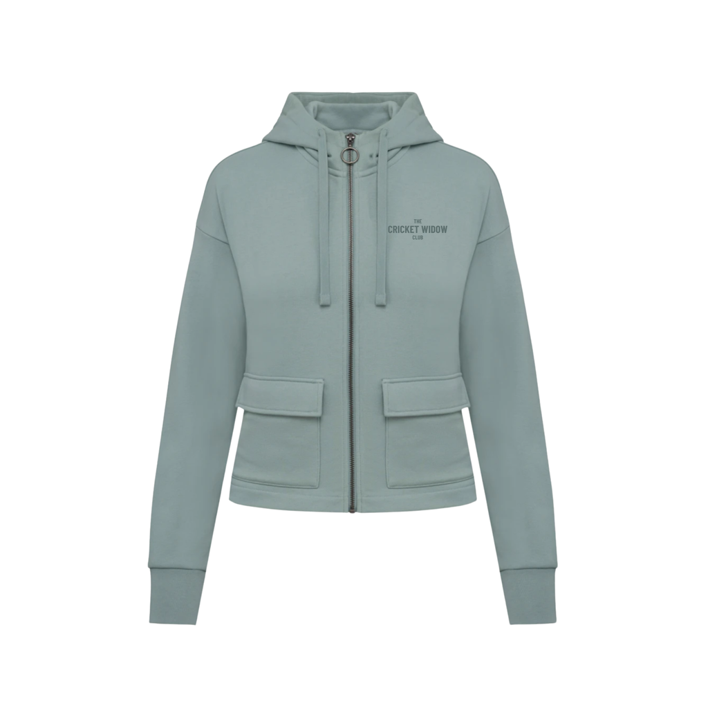 The All-Rounder Zip-Up- Jade Green