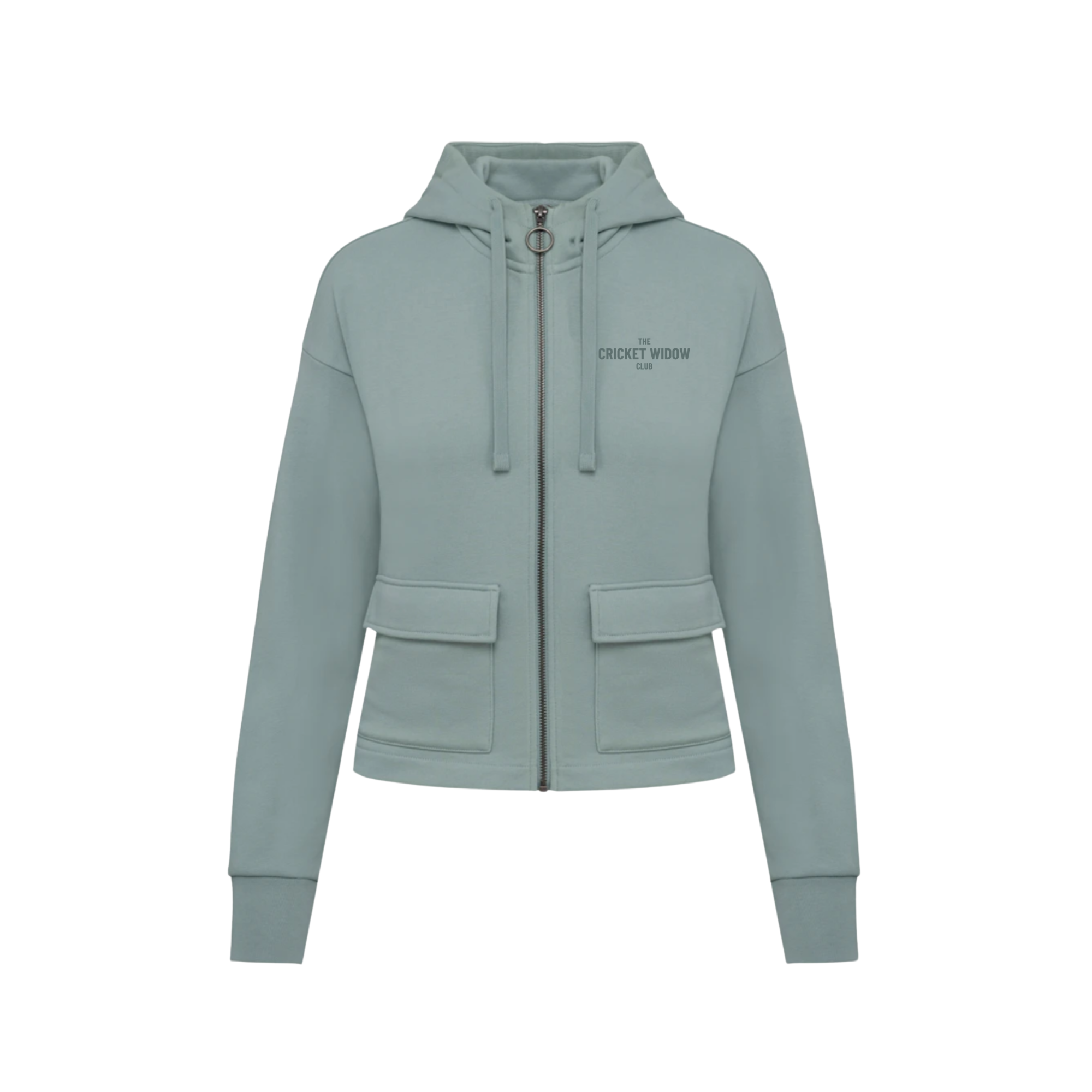 The All-Rounder Zip-Up- Jade Green