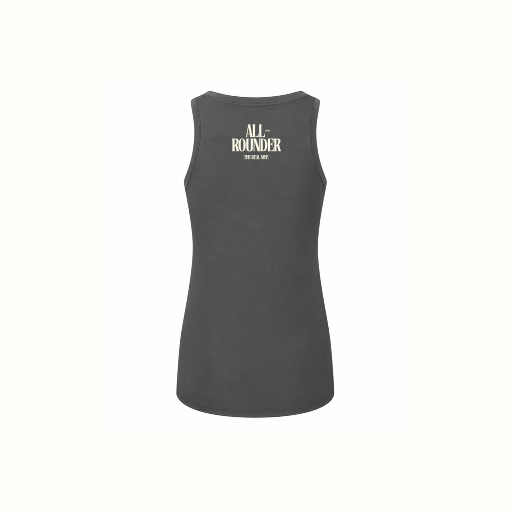 The Summer Innings Vest- Black