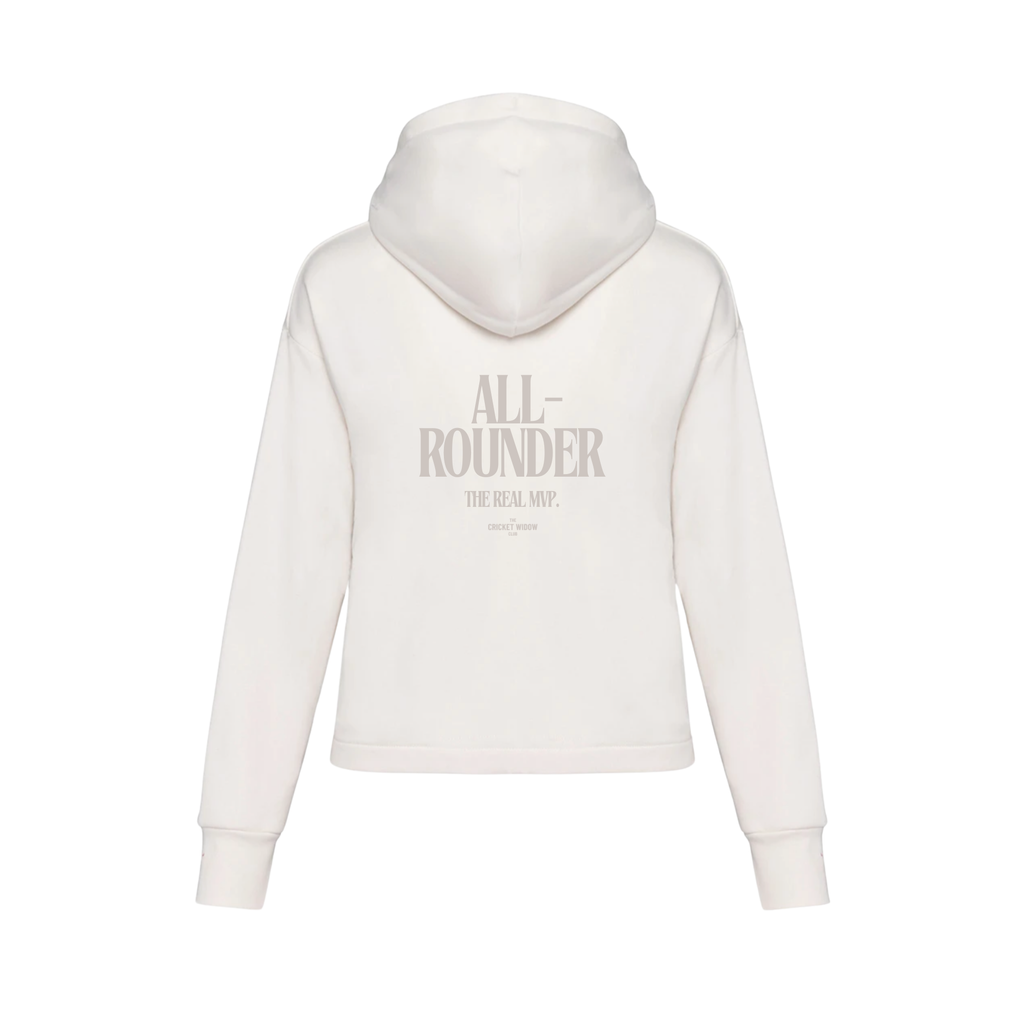 The All-Rounder Zip-Up- Ivory